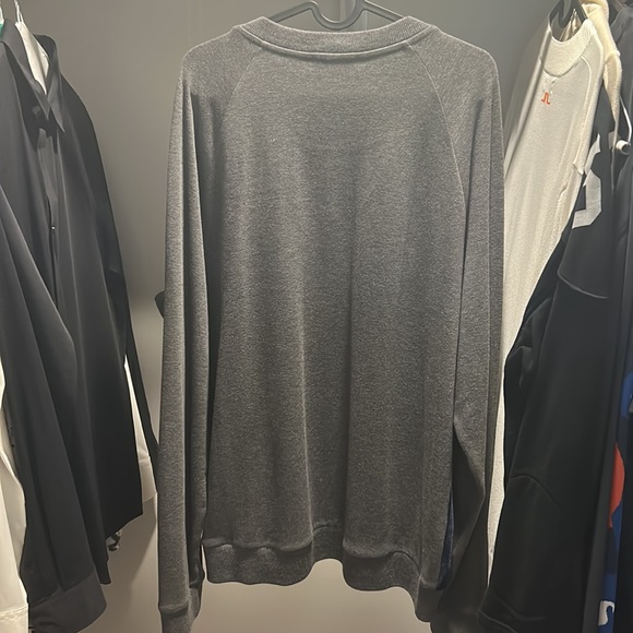 Saks Fifth Avenue Velvet Velour Crewneck Sweater - Picture 4 of 4